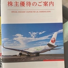 日本航空　優待の冊子　(未使用)