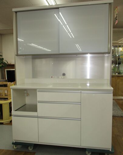 R212 最高級 PAMOUNA キッチンボード、食器棚、幅140cm Used・美品