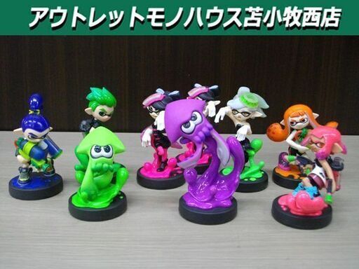 任天堂 スイッチ amiibo スプラトゥーン シリーズ 9体 NVL-001 Nintendo Switch アミーボ 苫小牧西店