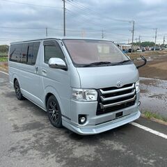 【ネット決済】ハイエースバン★スーパーGL★ディーゼル4WD★車...