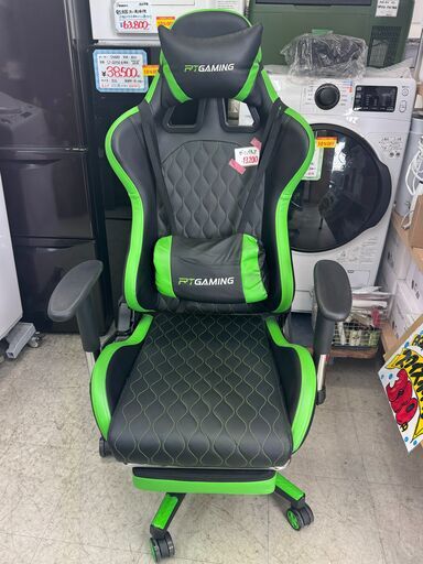 RTGAMING ゲーミングチェア オフィスチェア オットマン付き 