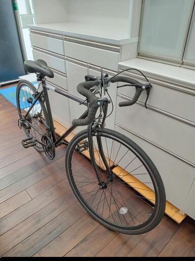 ★ 美品❗【オオトモ】［グランディール］ロードバイク  自転車  28インチ 【リア7段のシマノ製21段変速】ワイヤーロックチェーン付き 自社配送時代引き可※現金、クレジット、スマホ決済対応※