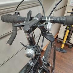 ★ 美品❗【オオトモ】［グランディール］ロードバイク  自転車  28インチ 【リア7段のシマノ製21段変速】ワイヤーロックチェーン付き 💳自社配送時🌟代引き可💳※現金、クレジット、スマホ決済対応※   