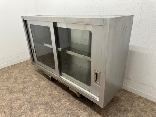 ステンレス　業務用　吊戸棚　吊り戸　厨房　飲食店　W１２００ｘD３５０ｘH６５０ｍｍ