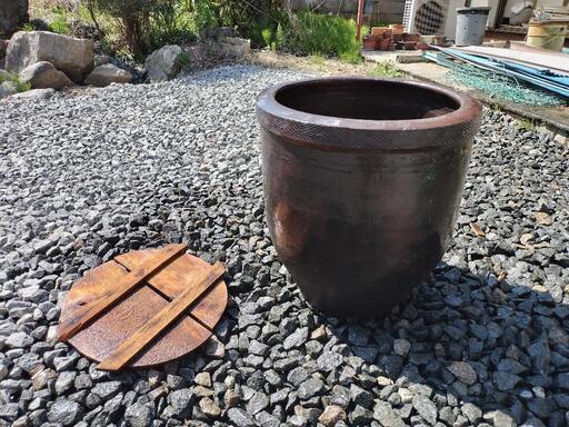 甕（めか）昭和レトロ アンティーク 骨董品