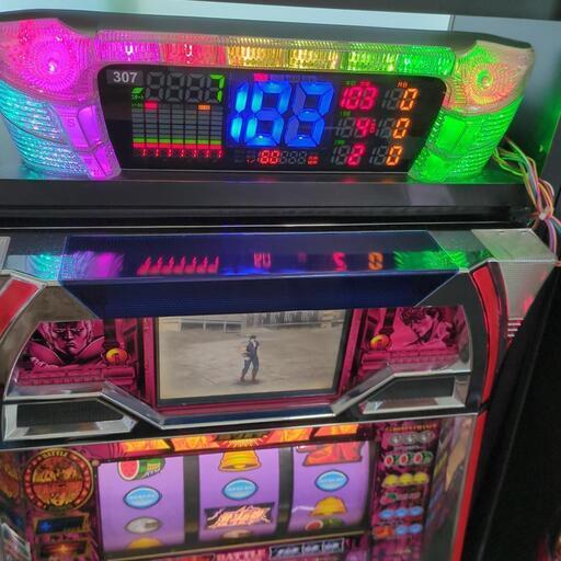 十勝地区】パチスロ 北斗の拳 転生の章 実機 コイン不要機 無段階