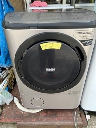 日立電気洗濯乾燥機　BD-NX120FL　2021年製