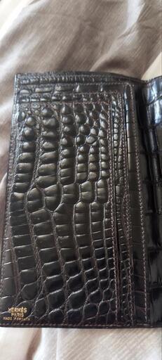 HERMES クロコダイル無双仕立て コカオン超美品
