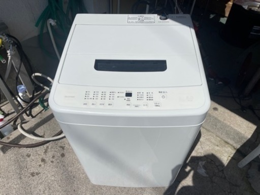 【リサイクルサービス八光】2022年製　アイリスオーヤマ IAW-T504 [全自動洗濯機 5.0kg ホワイト]