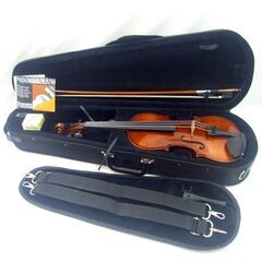 メンテ済み チェコ製 分数 3/4 Harard Lorenz No 4 ハラルド ロレンツ バイオリン 2018年 ドミナント SUGITO弓 虎杢 25万円相当！！　名古屋近郊 試奏 手渡し可能 愛知県清須市にて試奏可能 おすすめ!! 管理（カ）T8152