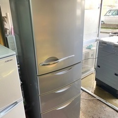 北九州市内配送無料 保証付き SR-361T(S)【355L】4ドア冷凍冷蔵庫 
