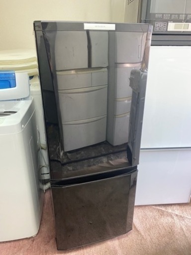 北九州市内配送無料　保証付き 三菱電機 MITSUBISHI ELECTRIC MR-P15X-B [冷蔵庫 （146L・右開） 2ドア サファイアブラック]