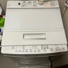 TOSHIBA 洗濯機 7kg 2019年製 AW-7D7(W)