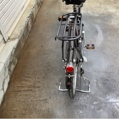 422 ヤマハ電動アシスト自転車pas city26インチブラウンアルミボディー