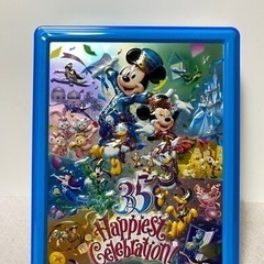 美品　ディズニー35周年記念　クッキー缶　コレクション　飾物