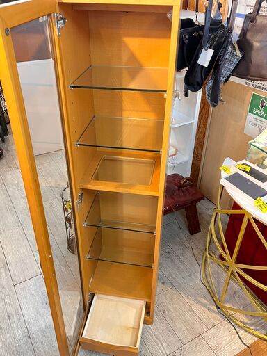 LED付き 富士ファニチア コレクションケース キュリオケース 