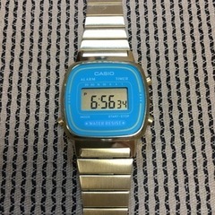 極上品　カシオ スタンダード クラシック 水色 CASIO CL...