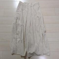 【美品】GU 春 白スカート レディース