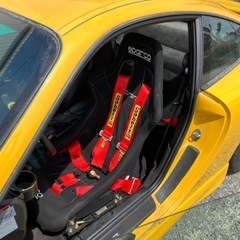 ポルシェ996用固定アイボルト全部付き サベルト6点シートベルト FIA公認3インチ