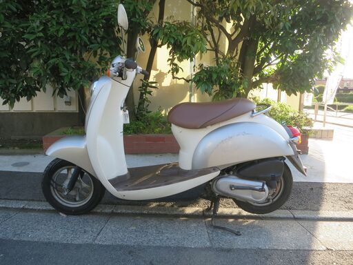 クレアスクーピー AF55 バッテリー新品交換済み 4スト 原付 スクーター