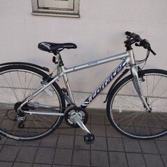 ★★★前後泥除け付【コラテック アルミフレーム クロスバイク・外装２４段変速】★★★