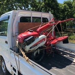 【大幅値下げ】管理機耕運機　ロビン操作簡単ロータ正/逆転 【土上げ、白ネギ】