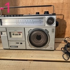 ラジカセ　ジャンク品