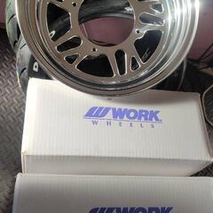 エイプ50/100 work ワーク 12インチ 3.5J タイヤ、ホイール