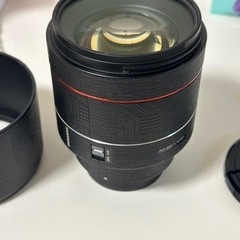 RF Samyang 85mm f1.8+Filter+Hood(no box)