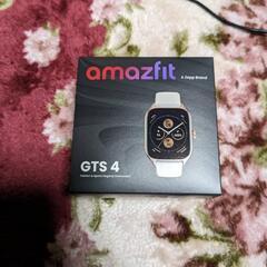 スマートウォッチ　Amazfit GTS 4　腕時計　ホワイト(...