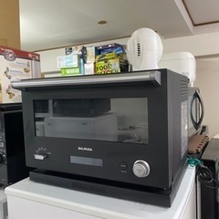 北九州市内配送無料　保証付き　2022年　バルミューダ ザ・レンジ オーブンレンジ ブラック BALMUDA The Range K04A-BK