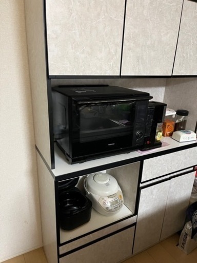 (組み立て済み)食器棚