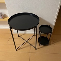 IKEA サイドテーブル インテリア 2点