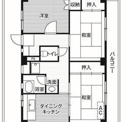 ◆敷金・礼金が無料！◆ビレッジハウス迎田2号棟 (203号室)の画像