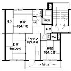 ◆敷金・礼金が無料！◆ビレッジハウス鳴滝19号棟 (306号室)