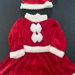 サンタ　サンタクロース　衣装　90 女の子　クリスマス