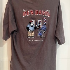 【激シブ】BEN DAVIS ベンデイビス　刺繍　Tシャツ　Lサイズ 