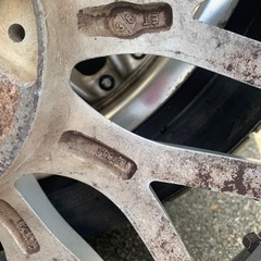 ドリフト用に8J 9Jx18ホイール