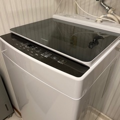 【ネット決済】アイリスオーヤマ洗濯自動投入10㎏洗濯機
