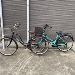 自転車　２６インチ　2台