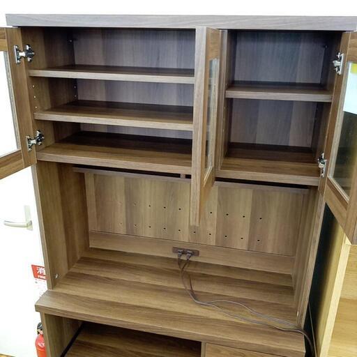 ★ジモティ割あり★ 株式会社脇木工 レンジボード ナチュラル H93×D45×W98 クリーニング済み TJ4983 ☆ジモティ割あり☆ 株式会社脇木工 レンジボード ナチュラル H93×D45