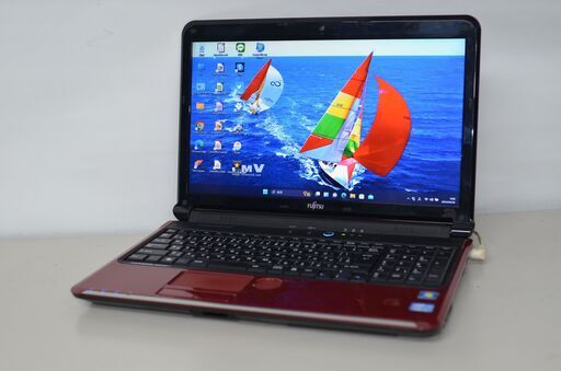 中古良品 Windows11+office 富士通 AH55/GC i5-2450M/爆速SSD256GB/メモリ8GB/15.6インチ/無線内蔵/USB3.0/ブルーレイ/HDMI/便利なソフト