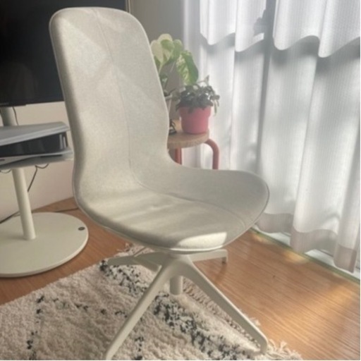 イケア　ワーキングチェア 椅子 イス 白 ホワイト オフィス IKEA