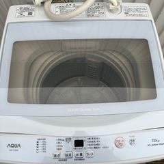 AQUA 洗濯機 AQW-S7M 2022年製