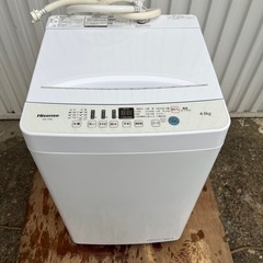 Hisense 洗濯機 HW-T45D 2021年製