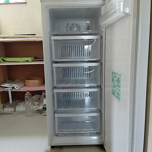 決まりました。　三菱ノンフロン冷凍庫 121L　2008年製　MF-U12N-W