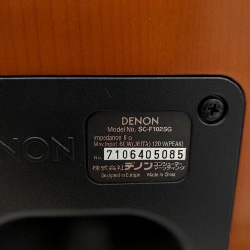 格安！　DENON　Fシリーズ　CDプレーヤー　レシーバー　スピーカー　セット