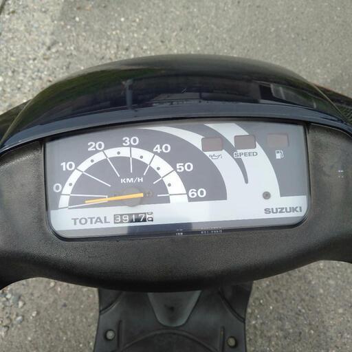 ☆スズキ　レッツ2　実働車　鍵、書類あり☆ ☆スズキ レッツ2 実働車 鍵、書類あり☆