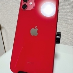 iPhone11 本体 64GB RED au SIM解除済み