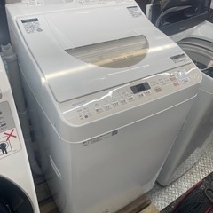 21年製　シャープ　乾燥付き洗濯機　5.5k ES-T5EBK ST